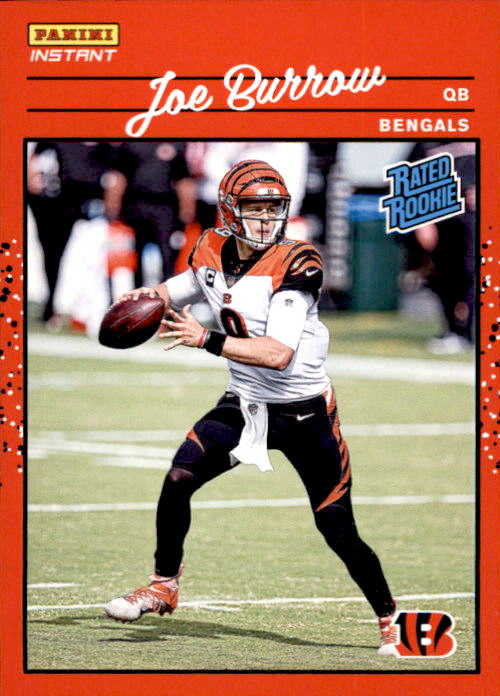 Joe Burrow Football Cards Football Singles And Rookie Trading Cards