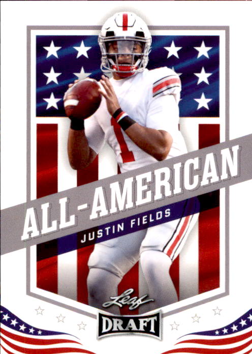 Justin Fields Football Cards Football Singles And Rookie Trading Cards