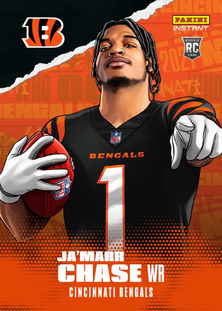 Ja Marr Chase Football Cards Football Singles And Rookie Trading Cards