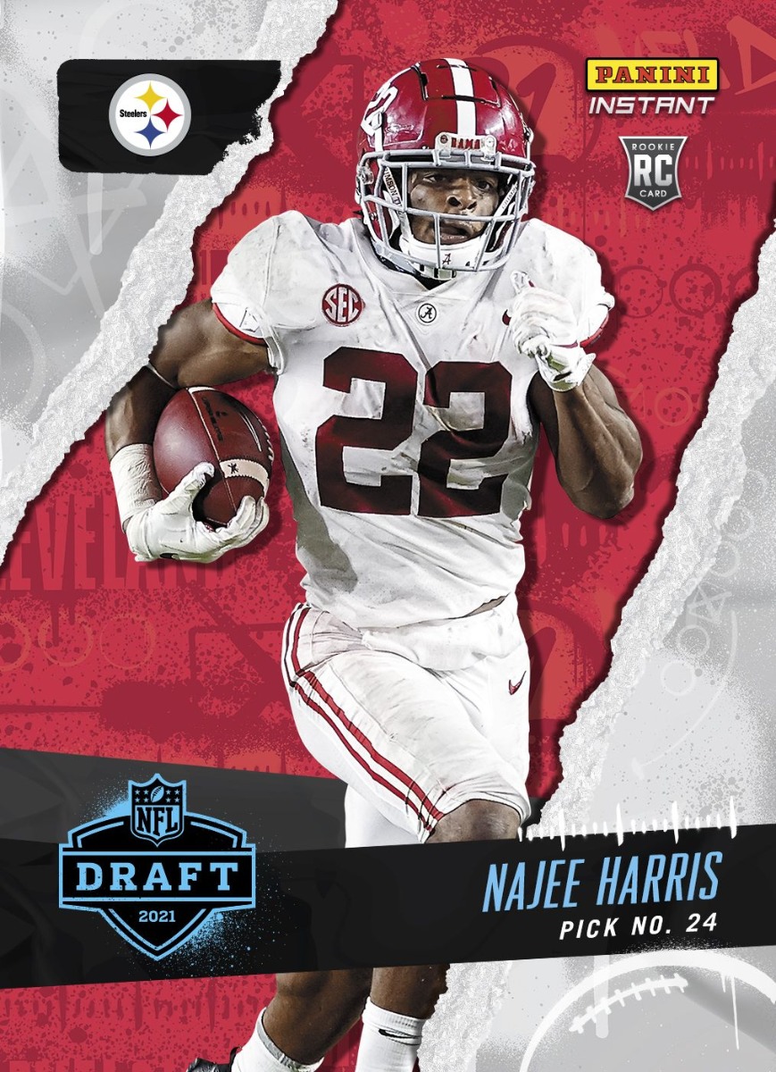 Najee Harris Football Cards Football Singles And Rookie Trading Cards