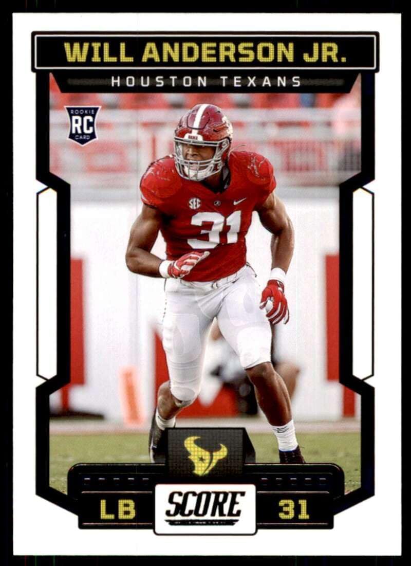 Will Anderson Jr. Football Cards