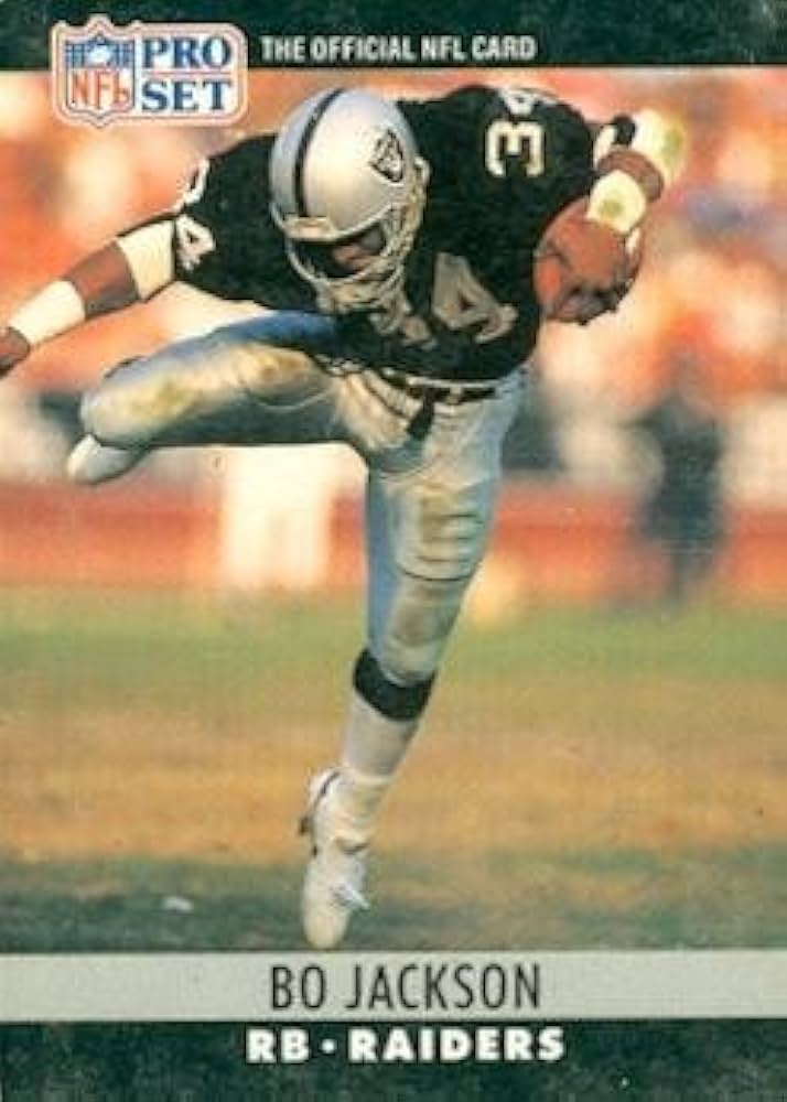 Bo Jackson Football Cards