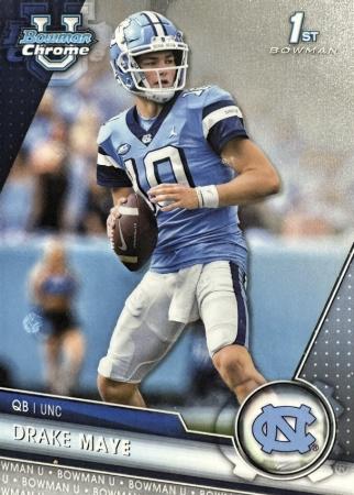2023 Bowman Chrome University Football Cards