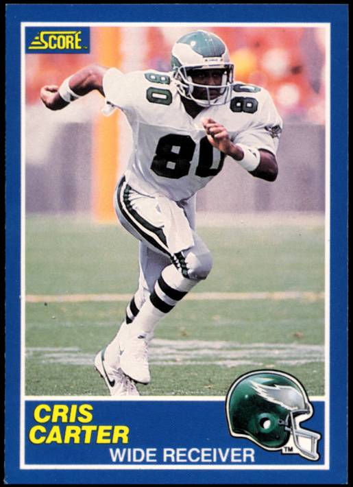 Cris Carter Football Cards - Football Singles and Rookie Trading Cards