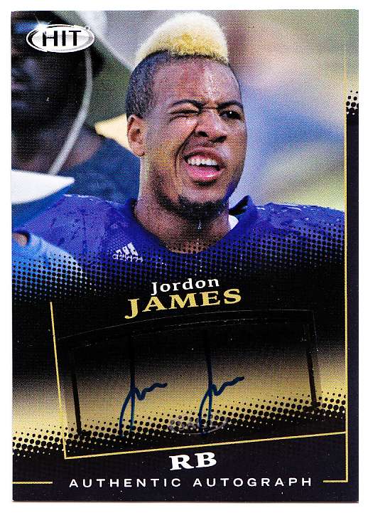 Jordon James Football Cards Football Singles and Rookie Trading Cards