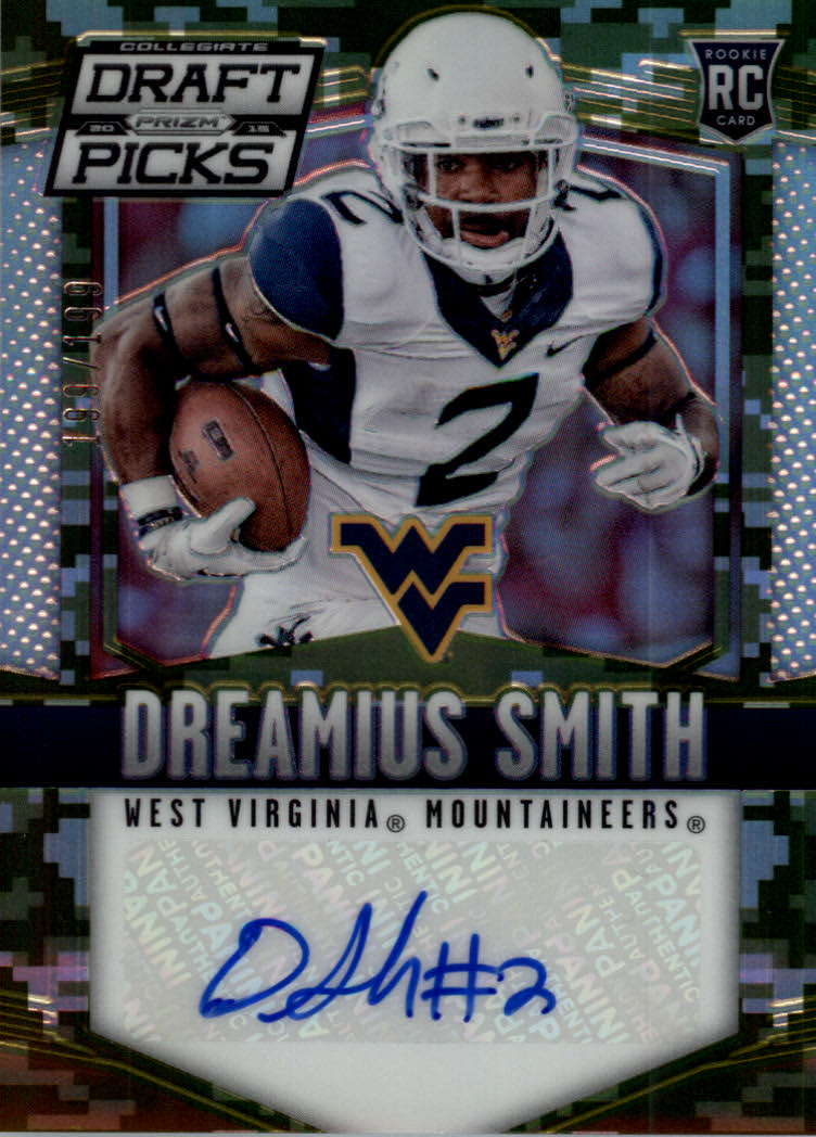 Dreamius Smith Football Cards Football Singles and Rookie Trading Cards