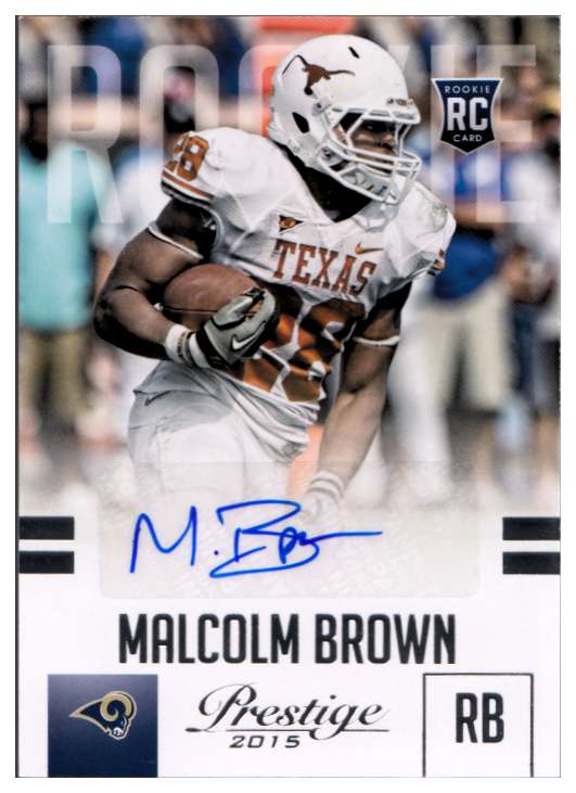 Malcolm Brown Football Cards Football Singles and Rookie Trading Cards