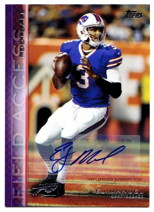 EJ Manuel Football Cards Football Singles and Rookie Trading Cards