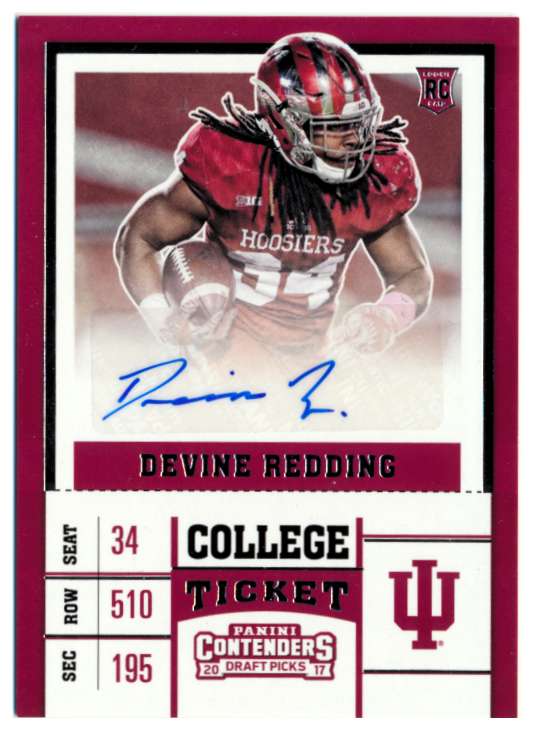 Devine Redding Football Cards Football Singles and Rookie Trading Cards