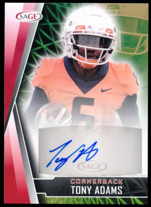 2022 Sage Football Cards and Rookie Cards