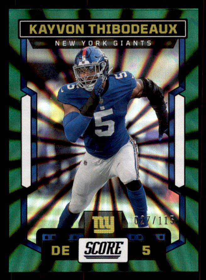 Kayvon Thibodeaux Football Cards Football Singles and Rookie Trading